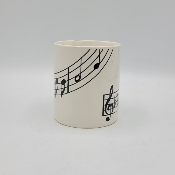 Shafford Original Sheet Music Staff Notes Musical Mug Vintage - Picture 2 of 13